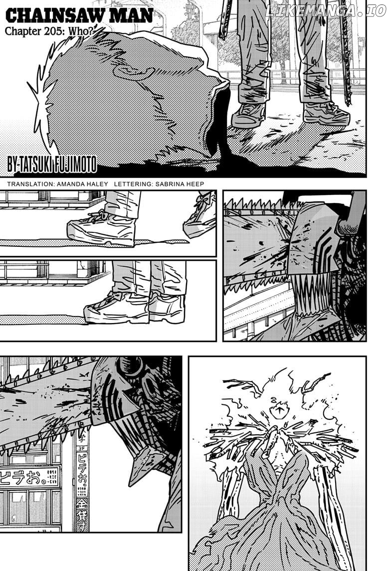 Chainsaw Man, Chapter 205 image 01